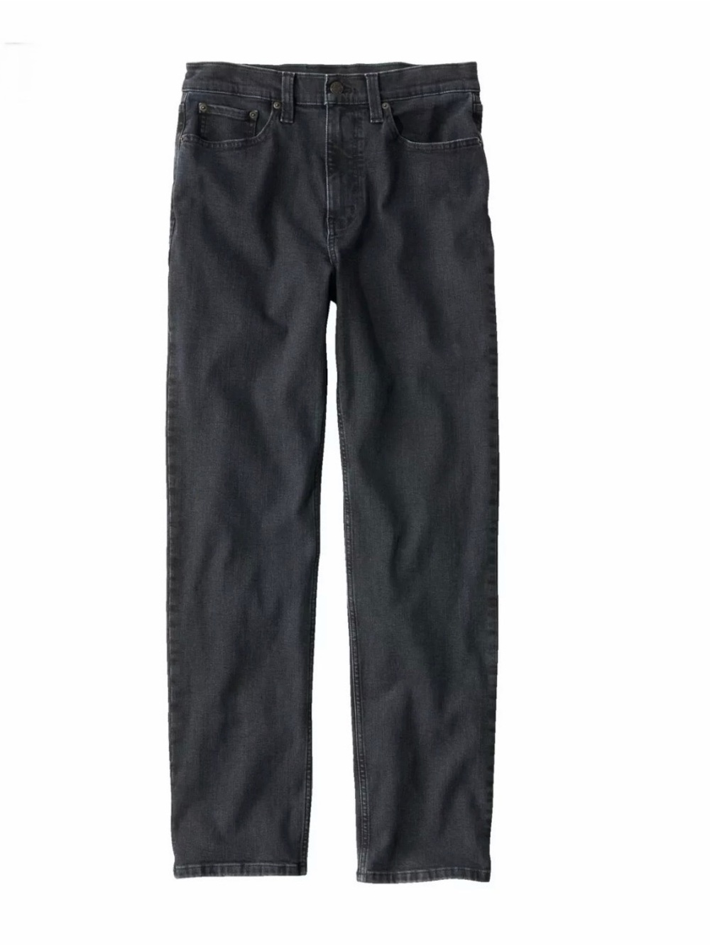 L.L. Bean BeanFlex Standard Athletic Fit Jeans Men’s 35x34 Faded Black Denim